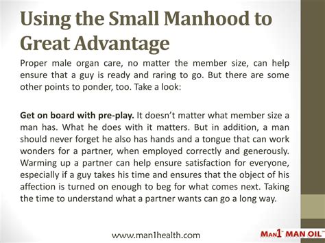 small manhood